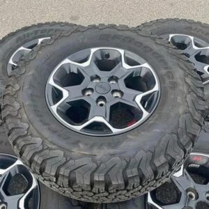 Jeep 17" Wrangler Rubicon JL JK Wheels RT Tires AGP rims