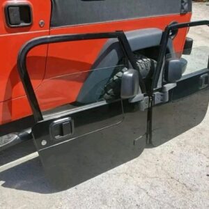 Black Full doors for Jeep Tj