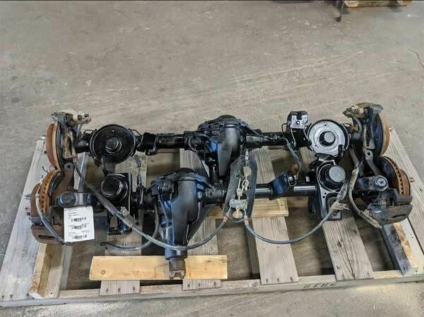 Factory dana 44 front and rear axles with lockers and 4.10 gear removed from a 2004