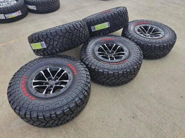 17" Jeep Wrangler 392 Gladiator Rubicon OEM BEADLOCK wheels rims 35 NEW 2024