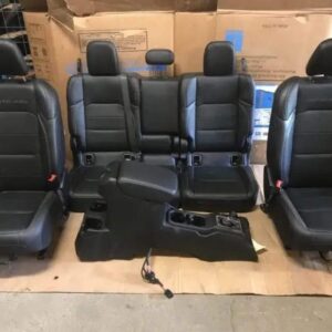 JT Leather Overland Seat Set With Center Console Factory OEM.